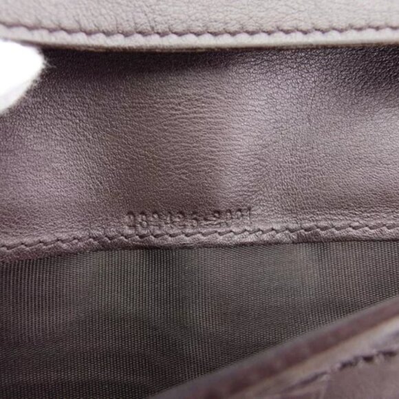 GUCCI Long Wallet GG Canvas Beige Canvas x Leather Authentic Used - Picture 6 of 10